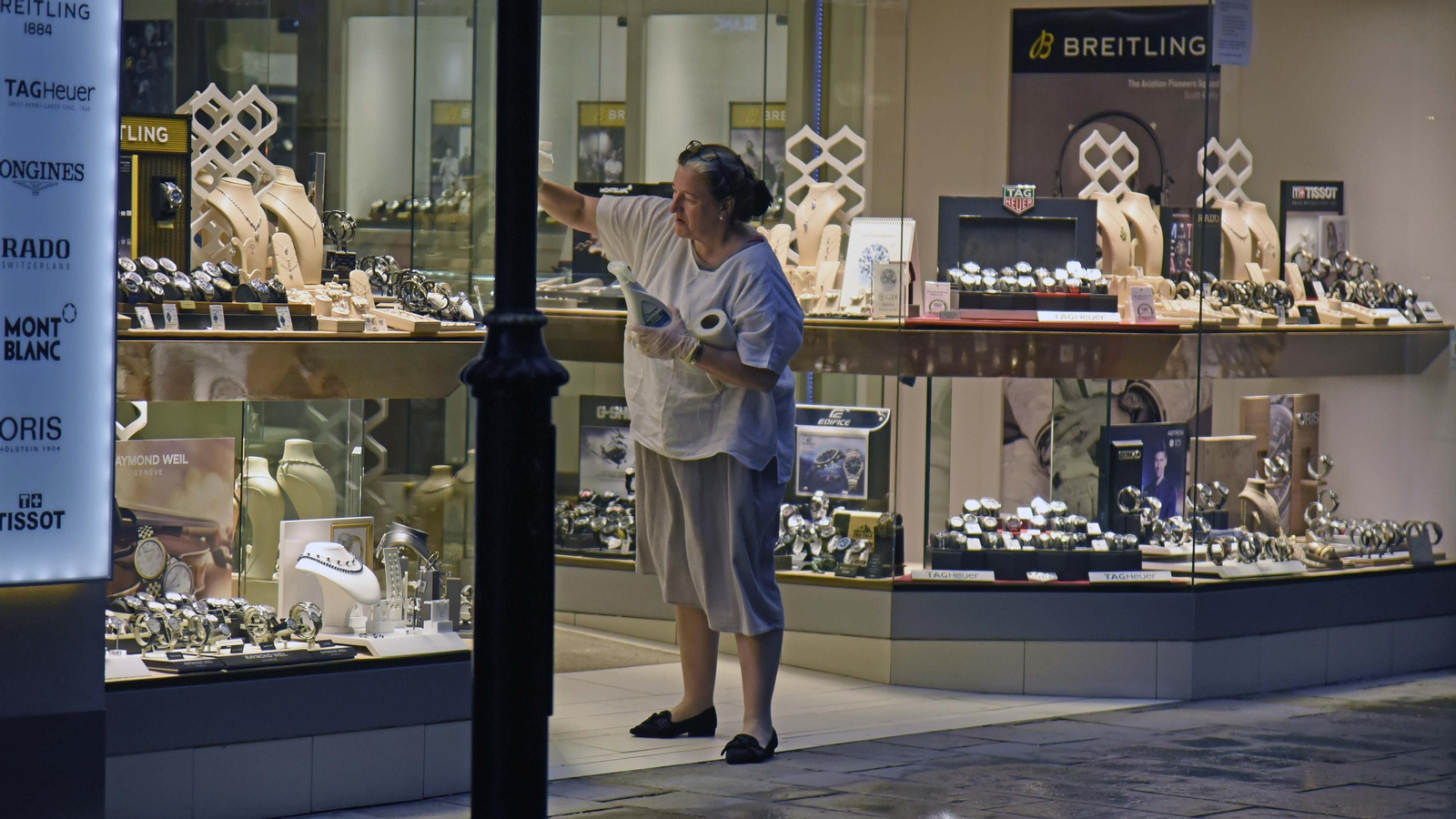 Las fotos de un día laborable en Gibraltar durante el coronavirus