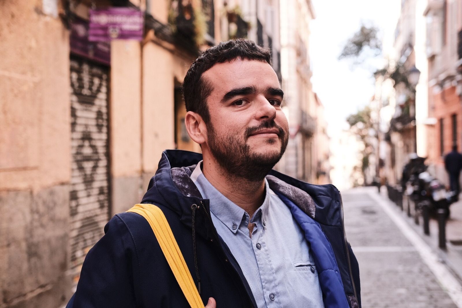 El periodista, poeta y diseñador Zuri Negrín (Santa Cruz de Tenerife, 1984).