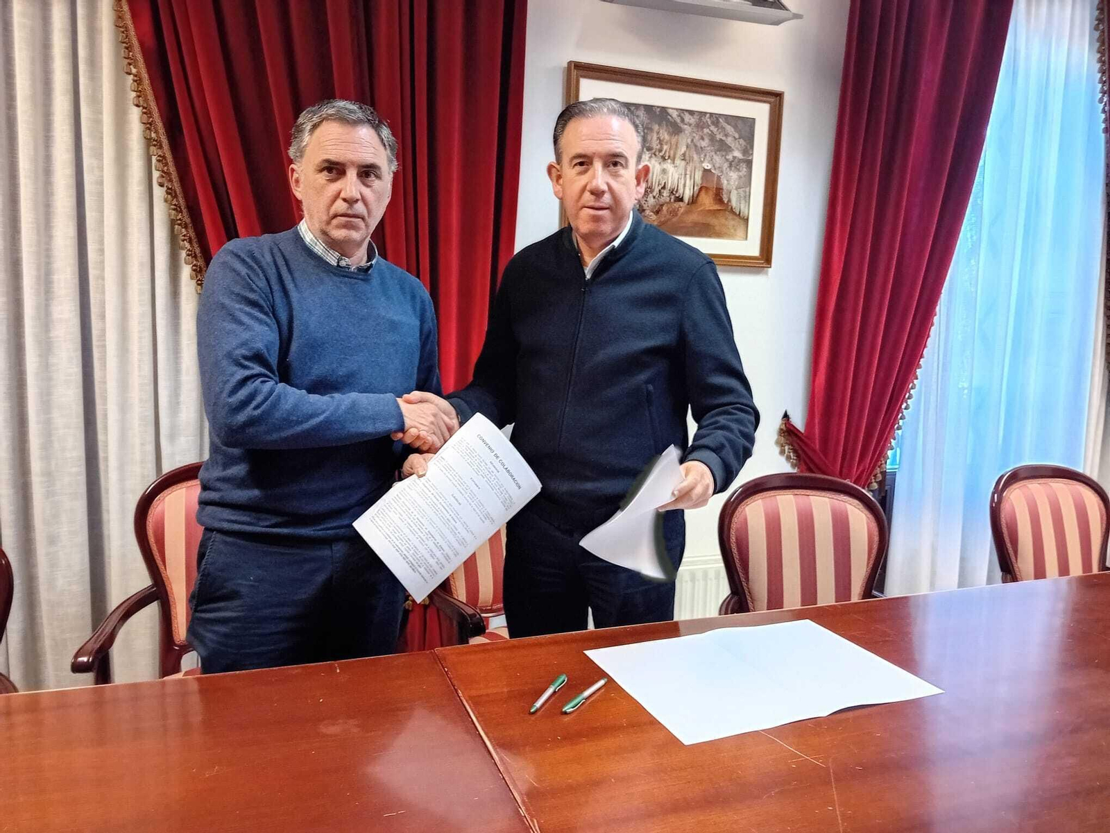 Firma del acuerdo. Firma del acuerdo.