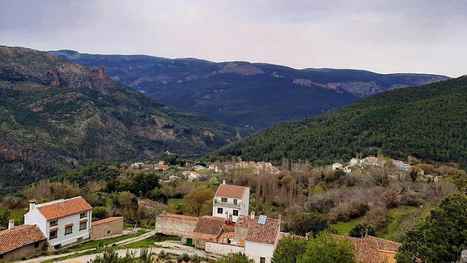 Vistas desde la aldea de Miller.