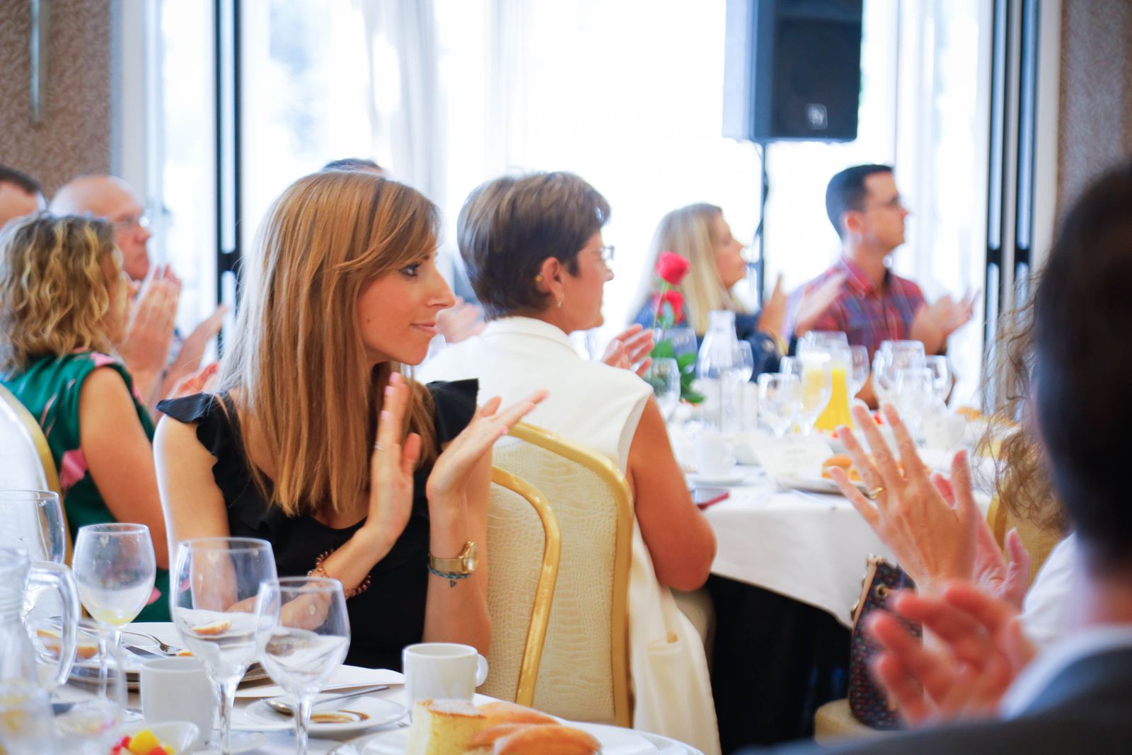 Imágenes del desayuno coloquio de Diario de Almería, con Jesús Barranco, CEO de La Unión