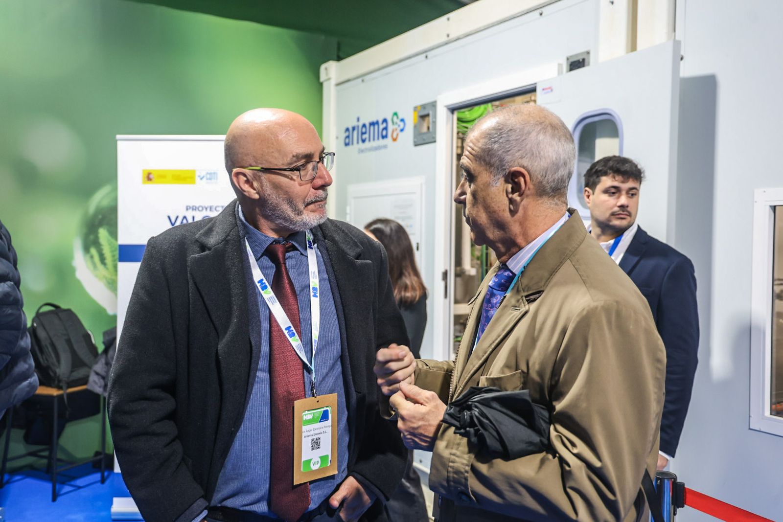 Fotografías de la inauguración del III Congreso Nacional de Hidrógeno Verde
