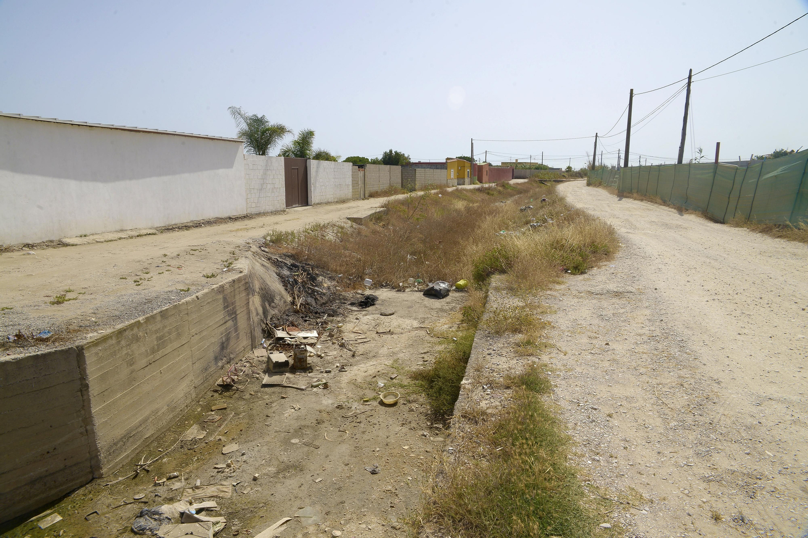 Fotos de las narcourbanizaciones del El Zabal en La Linea