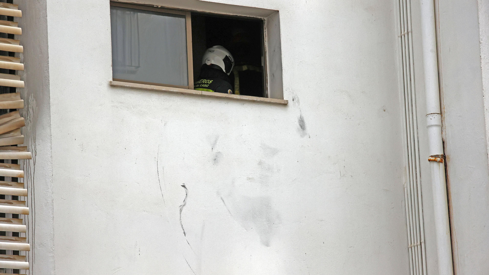 Incendio en una vivienda de calle Paul