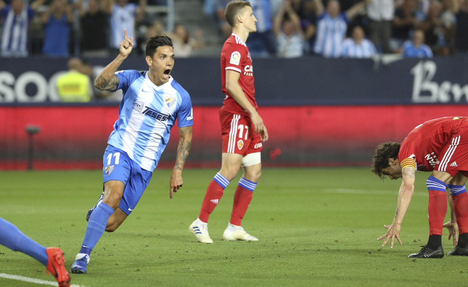 Las fotos del Málaga CF - Zaragoza