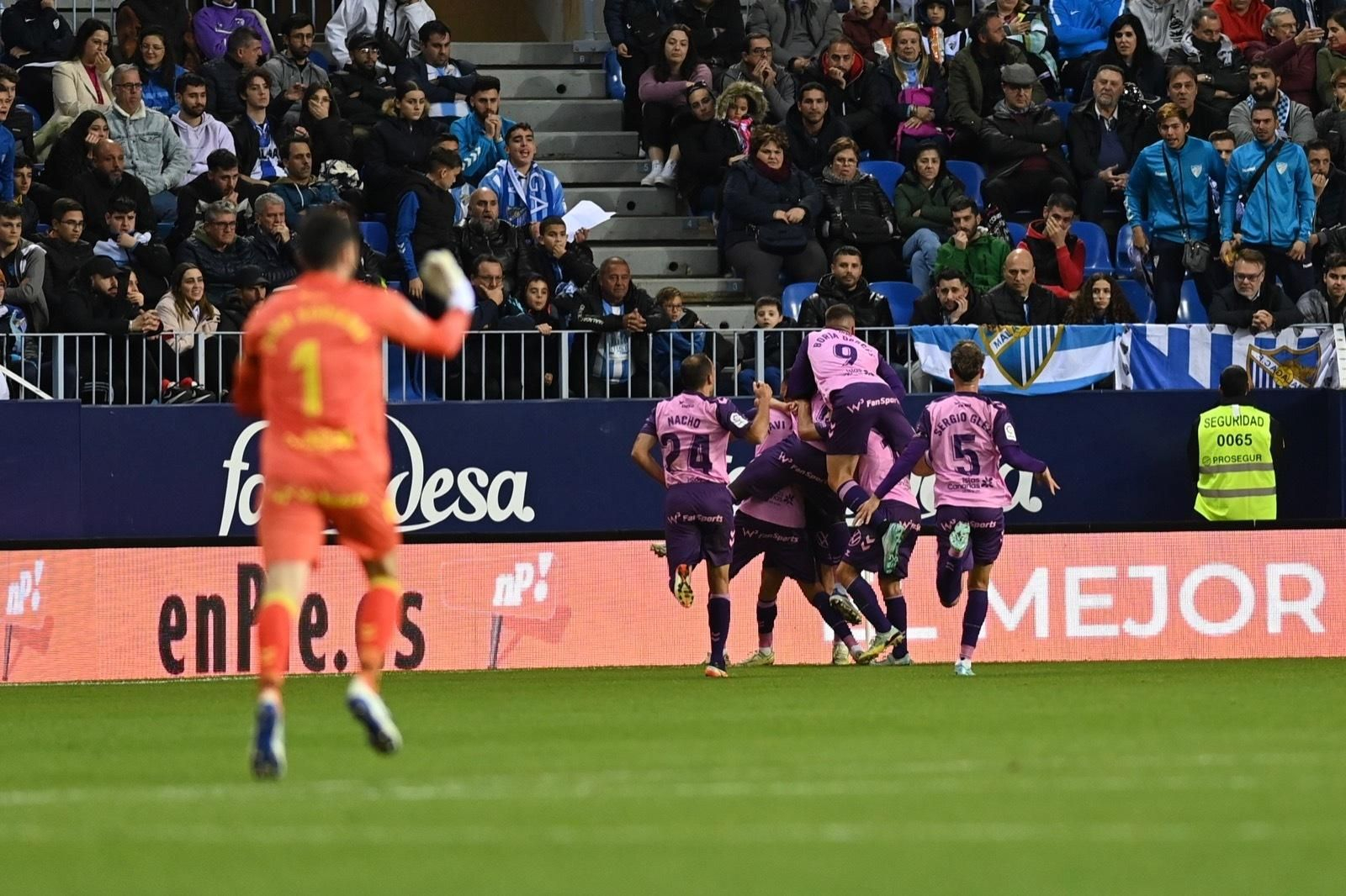 El Málaga CF - Tenerife, en fotos