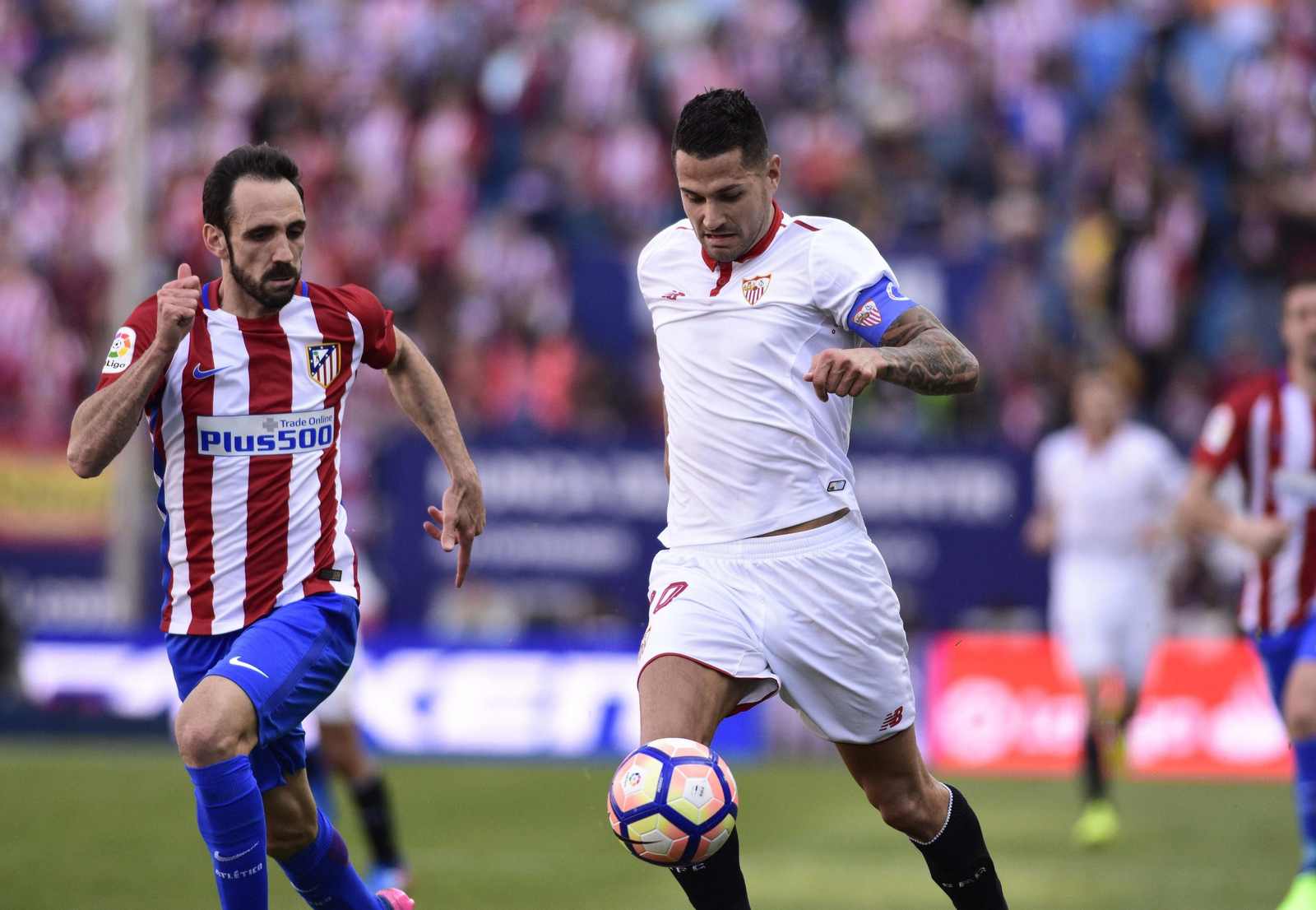 El Atlético de Madrid-Sevilla FC, en imágenes