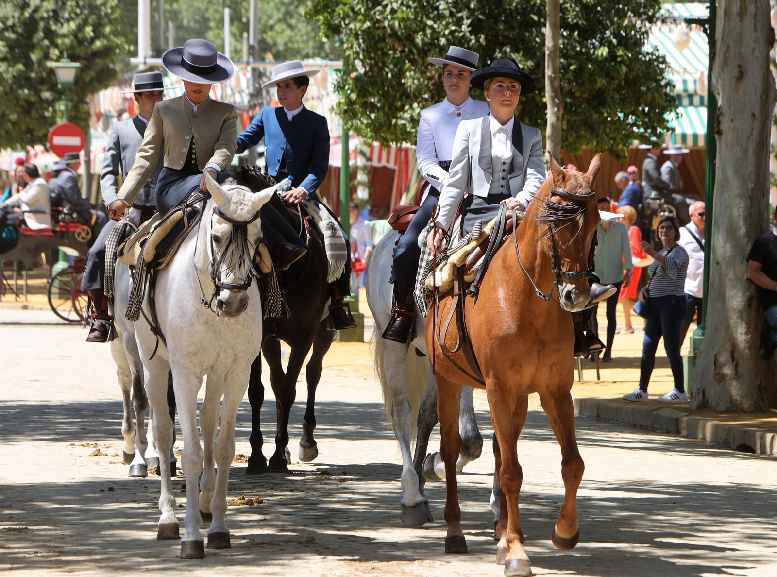 Imágenes del lunes de Feria