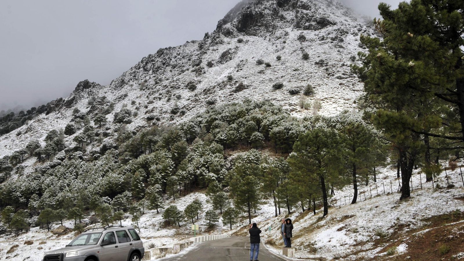 El Puerto del Boyar, que se suele cubrir de nieve en invierno, es el punto de inicio del recorrido.