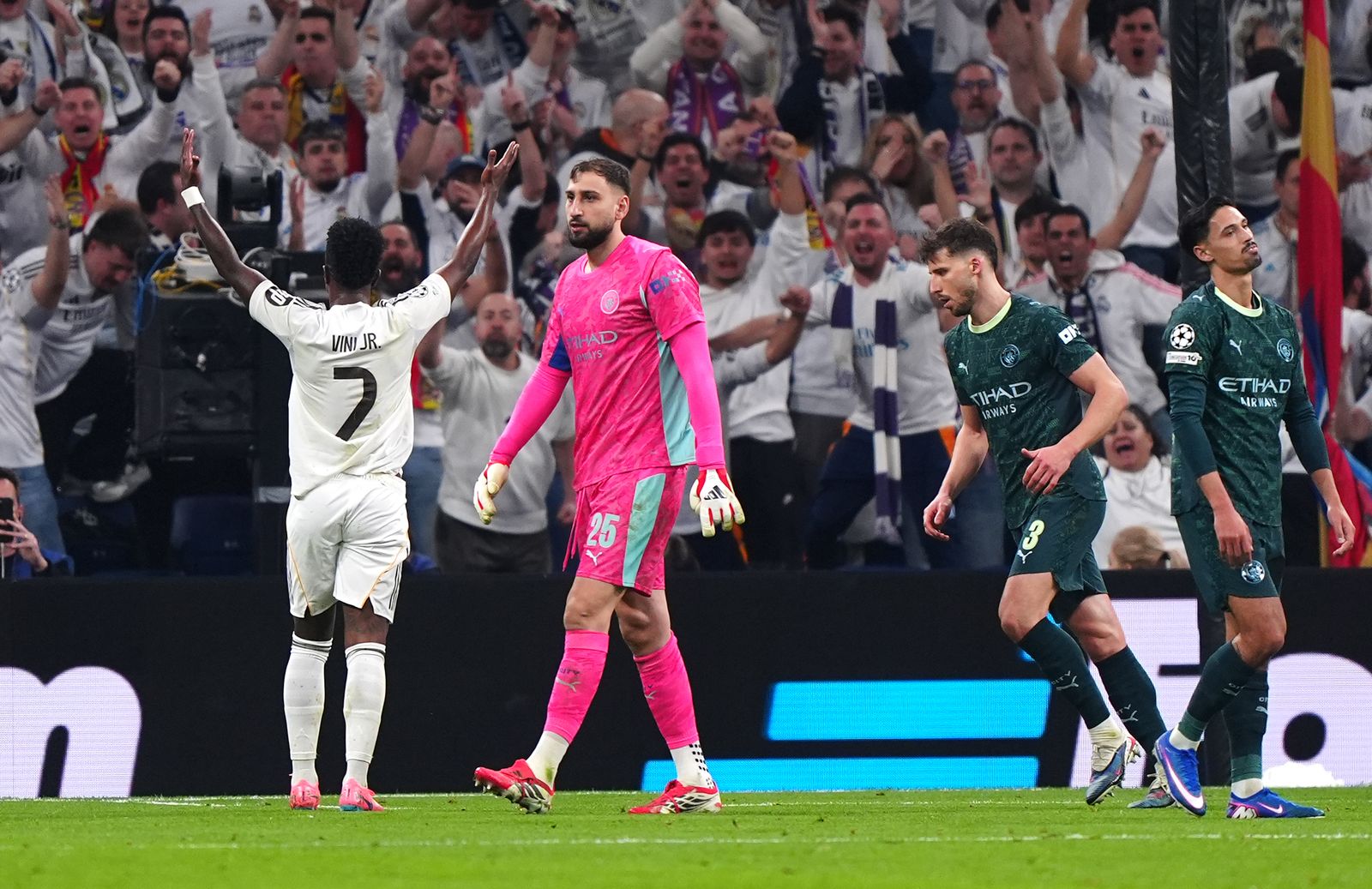 Las fotos del Real Madrid-Manchester City