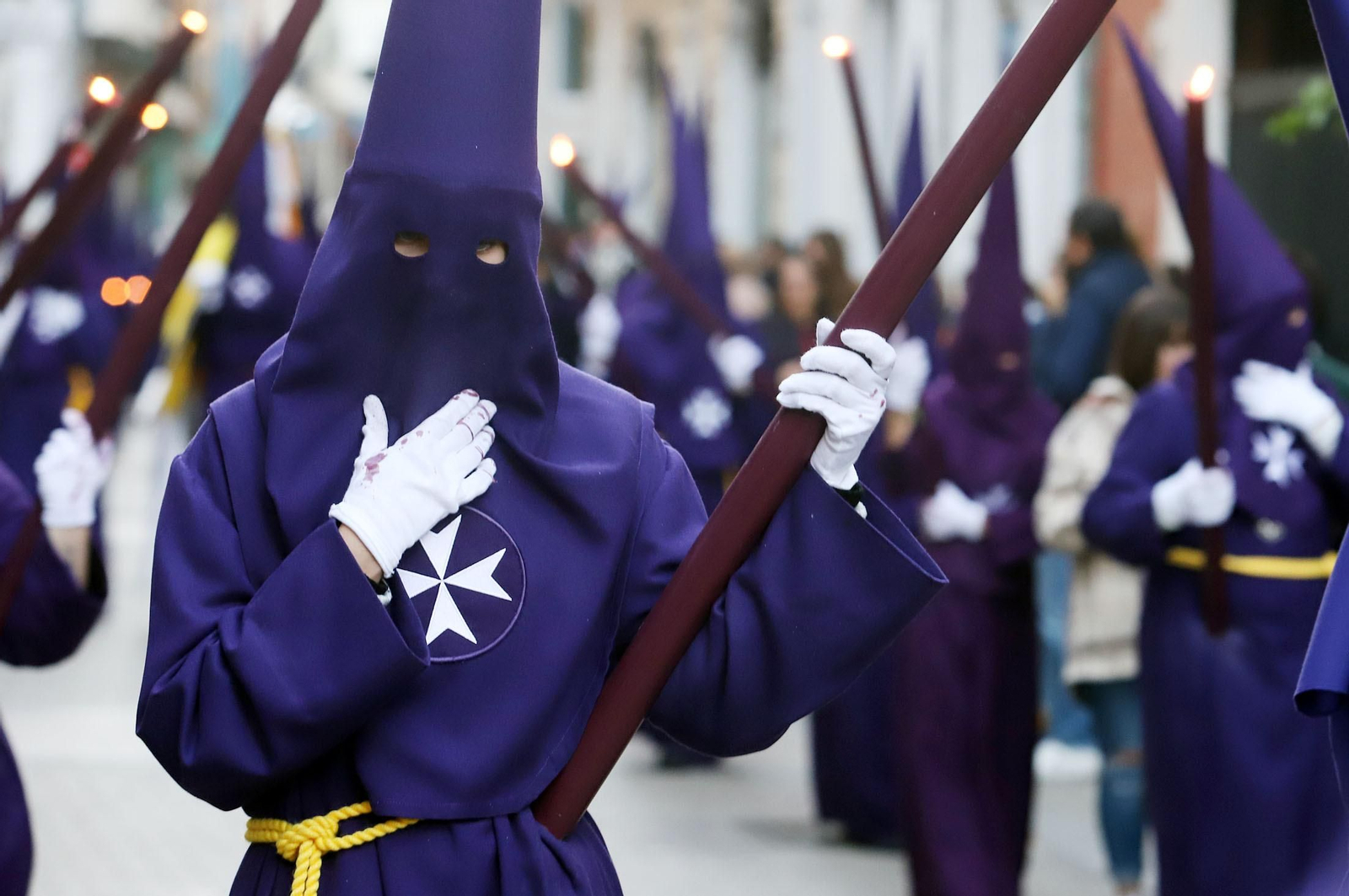 Imágenes del Nazareno en la madrugá de Huelva