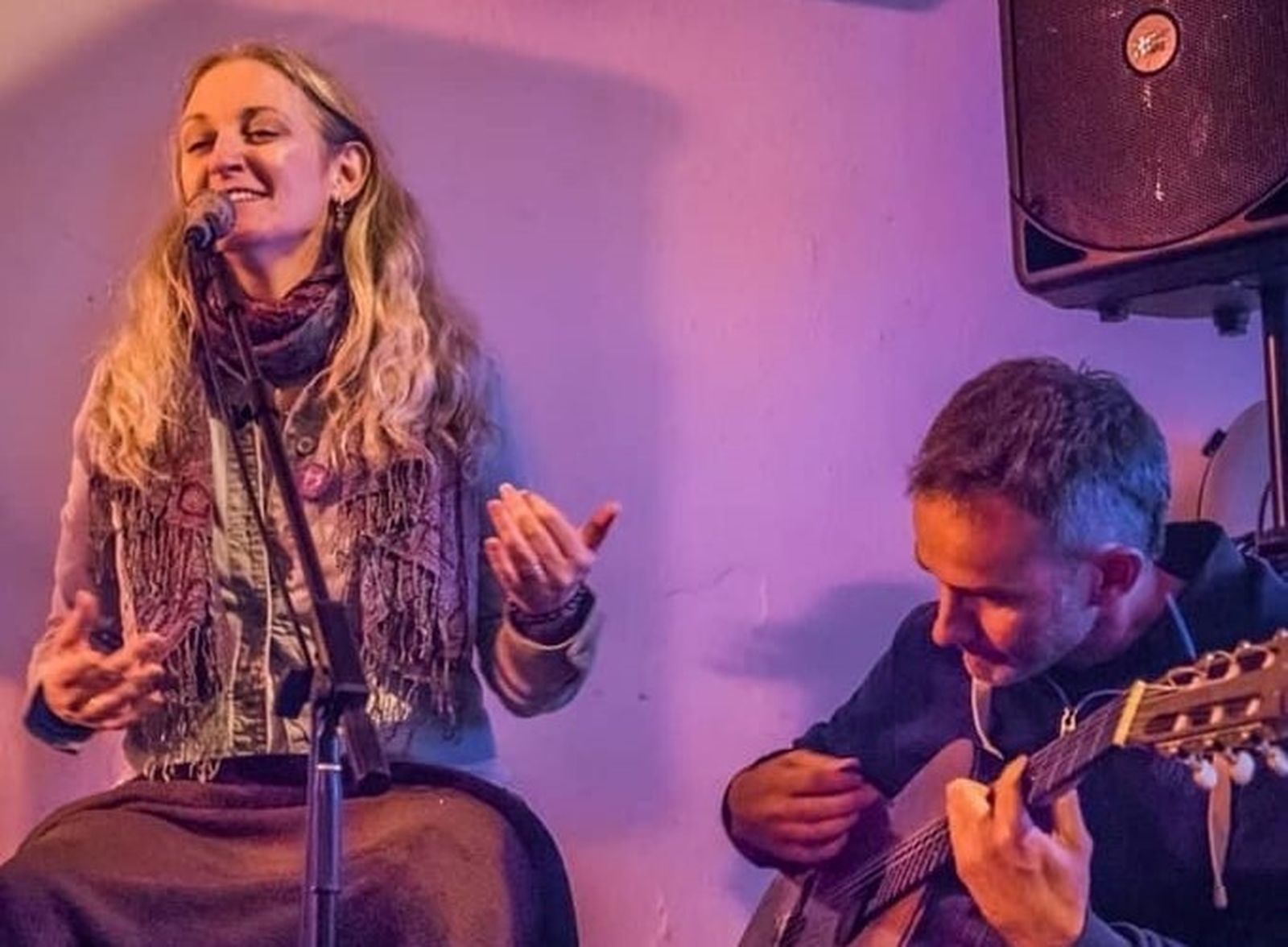 Liona Hotta y Oscar Bergillos.