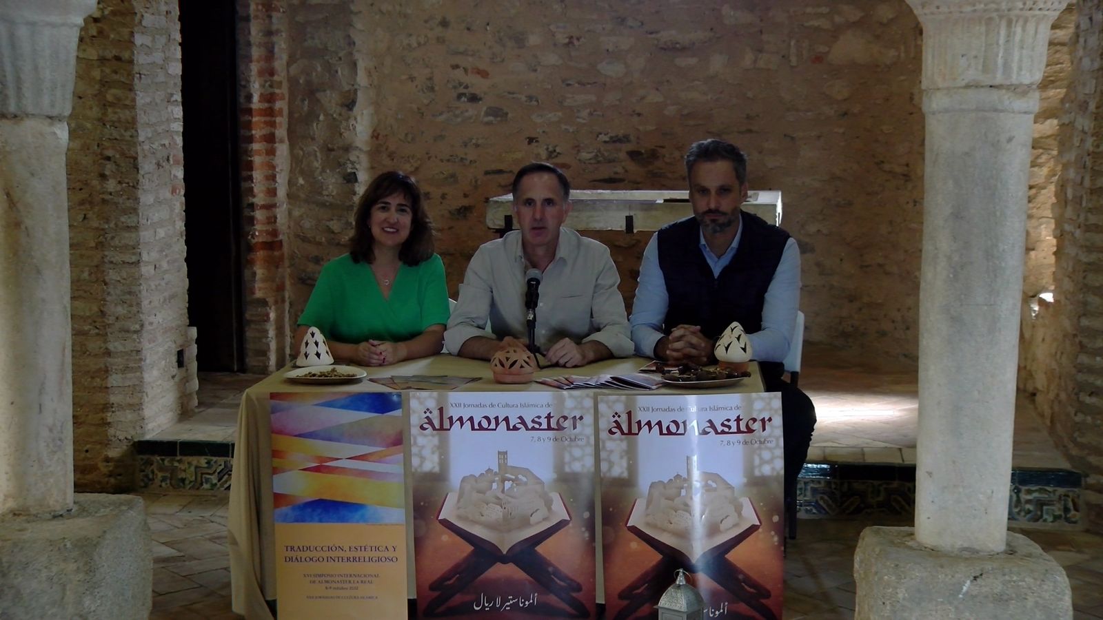 Presentación de las jornadas islámicas de Almonaster.
