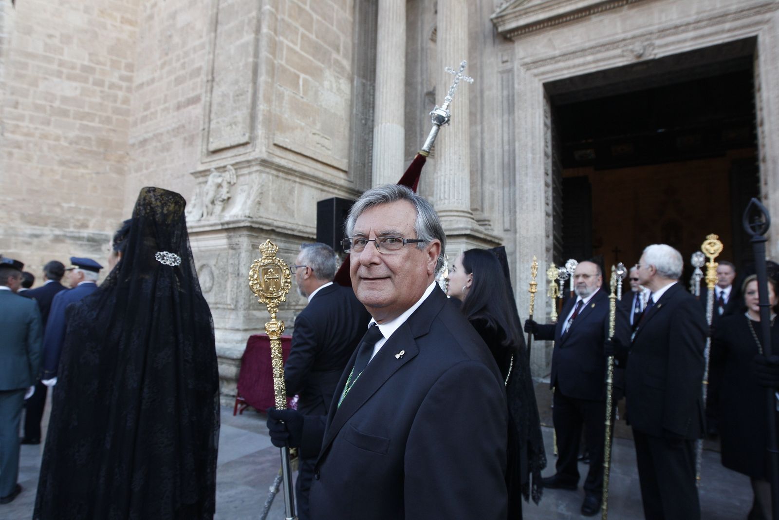 Imágenes de la Procesión del Entierro, Viernes Santo. Semana Santa Almería 2019