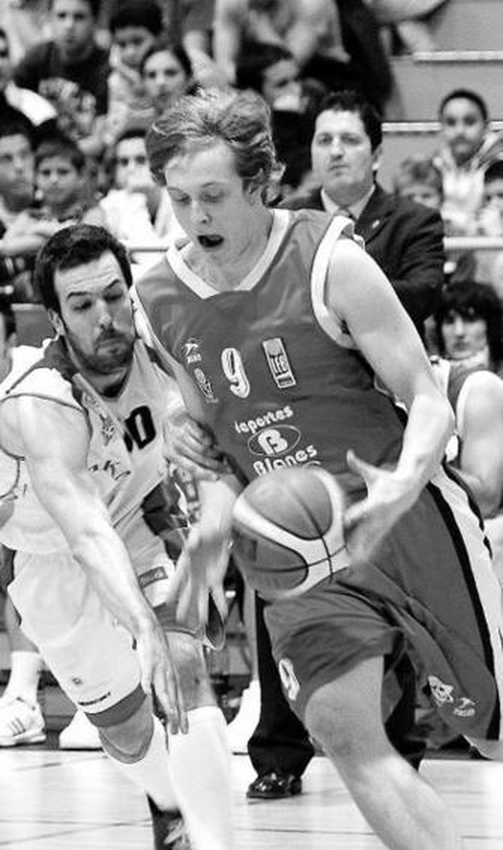 Antón Savitski, alero navarro del Blanes BS Hoteles.