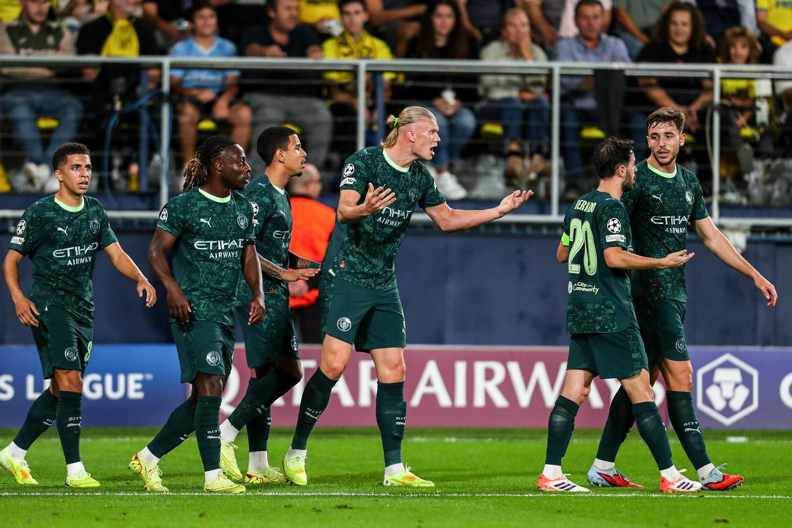 Las fotos del Villarreal-Manchester City