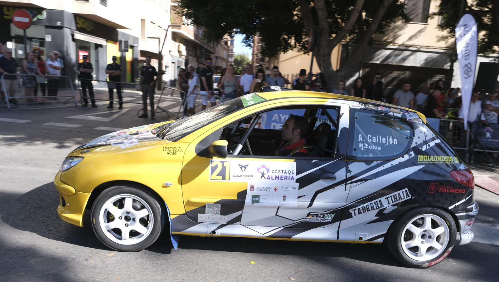 Imágenes de la salida del Rallye Costa de Almería