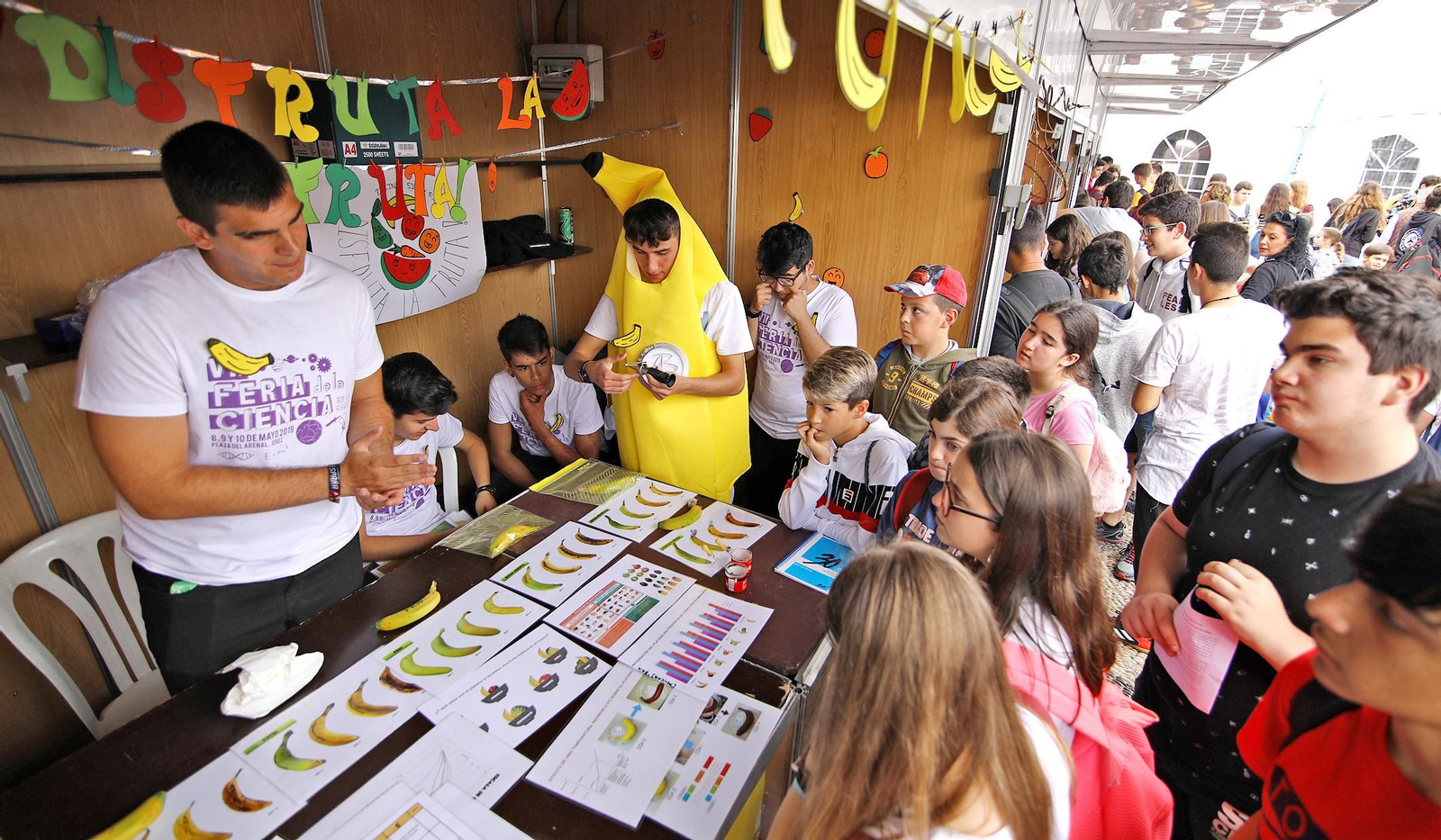 Imágenes de la VII Feria de la Ciencia en la Calle