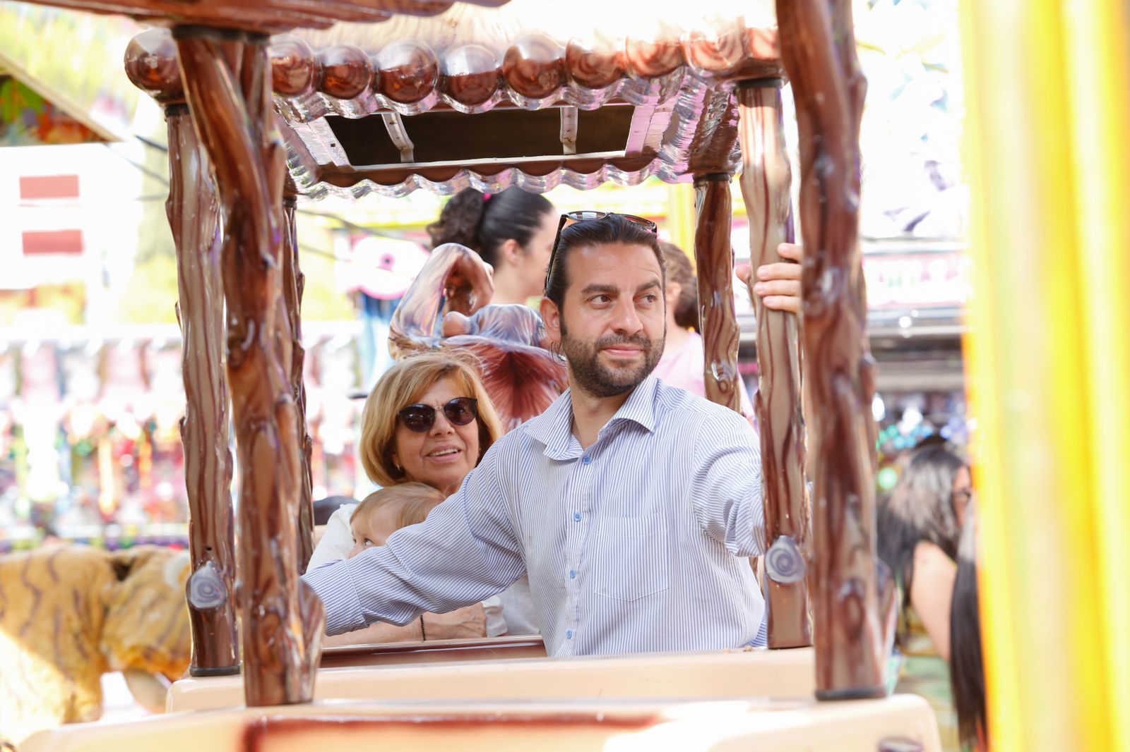 Ambiente en el miércoles festivo de la Feria Real de Algeciras