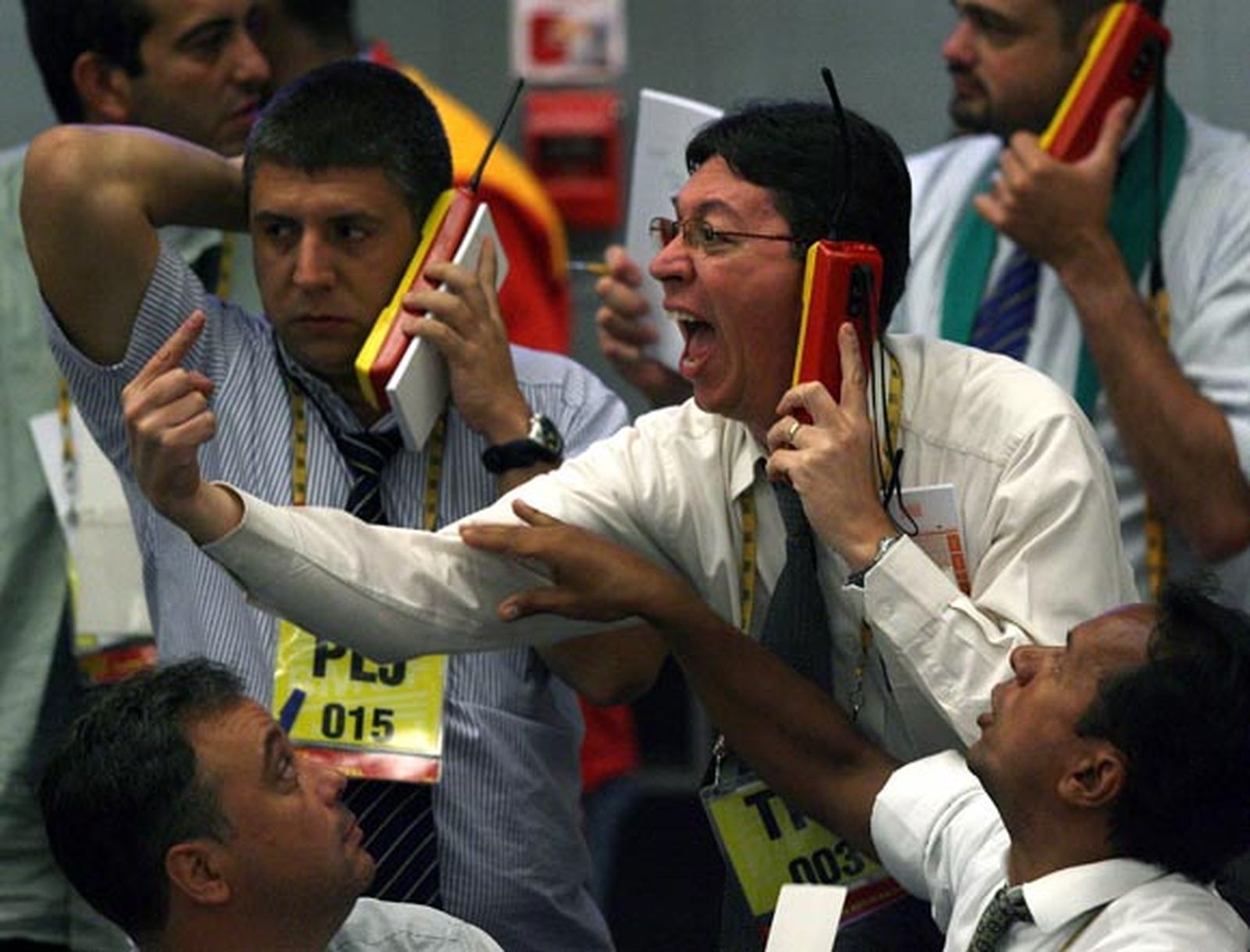 El Ibex se derrumba y pierde un 7,54%, la mayor caída desde 1991