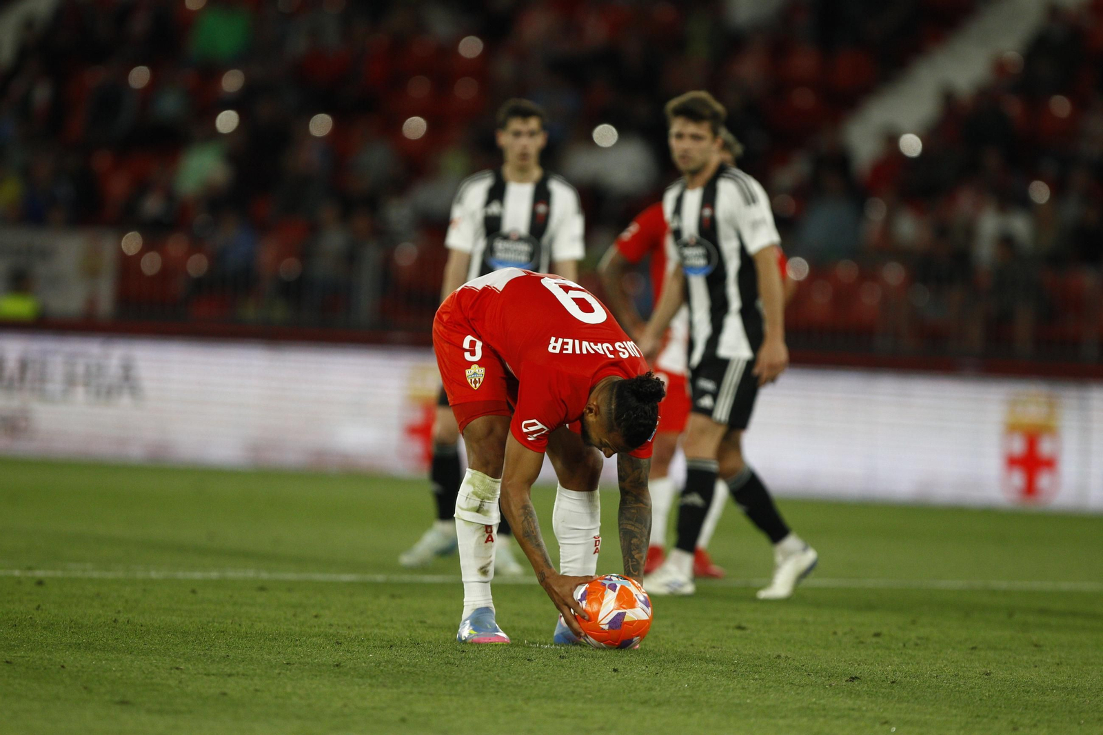 U.D. Almería-Racing Club Ferrol, en imágenes