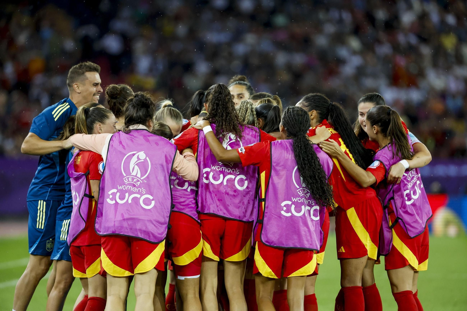 Las mejores imágenes del pase a la final de España ante Alemania en la Eurocopa femenina