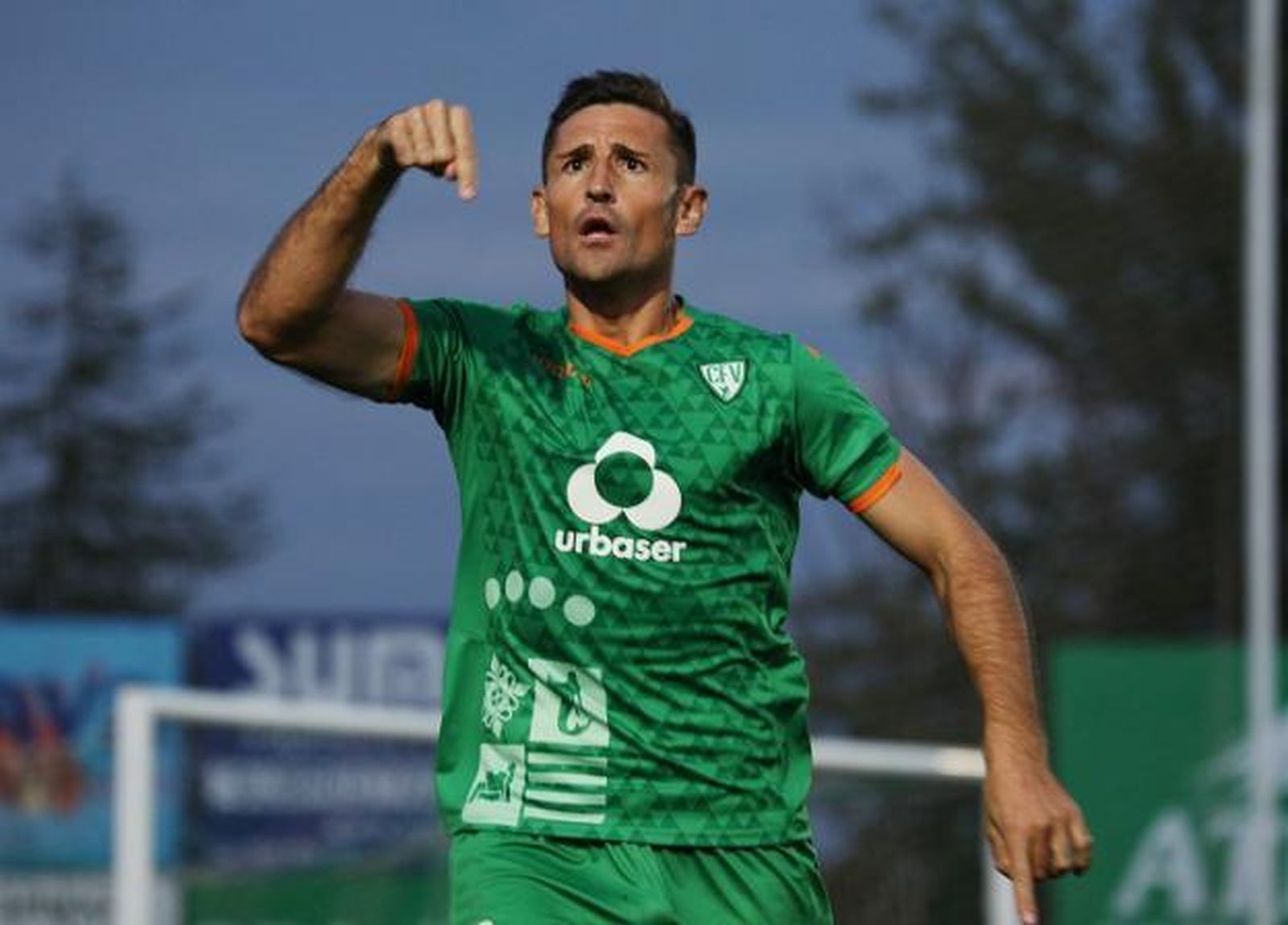 Belencoso, con la camisola del Villanovense