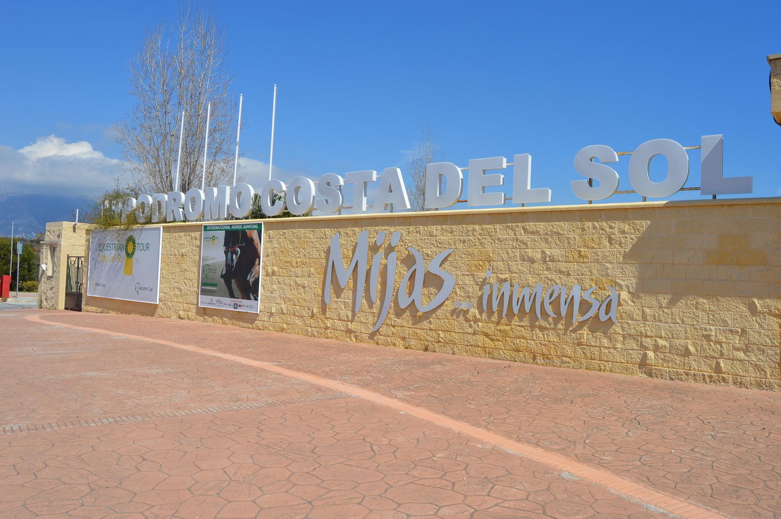 El hipódromo de Mijas.