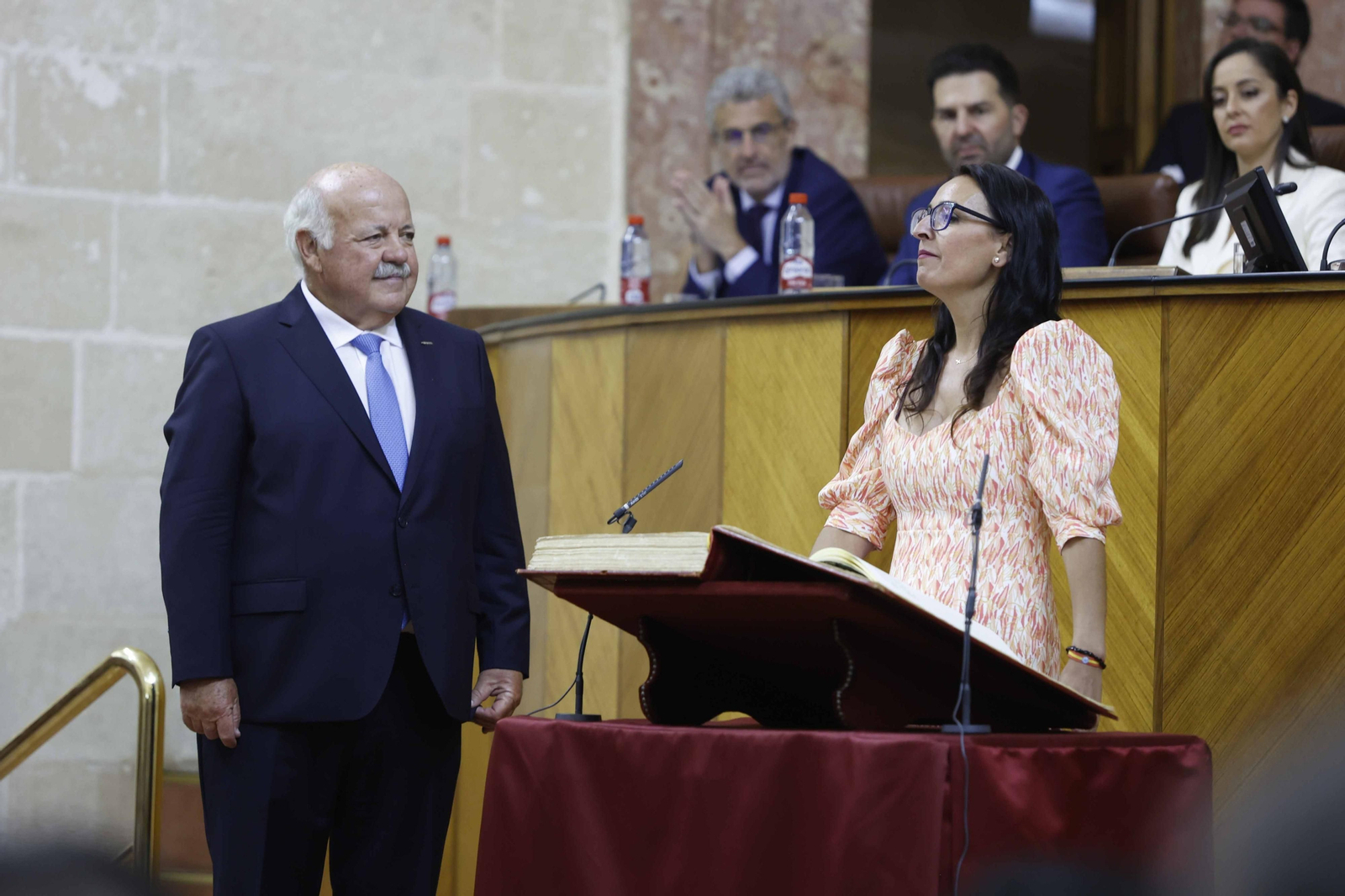 La constitución del Parlamento andaluz, todas las imágenes