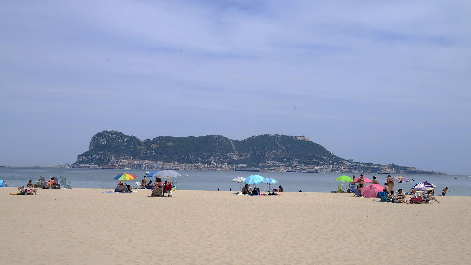Playa de El Rinconcillo. Playa de El Rinconcillo.