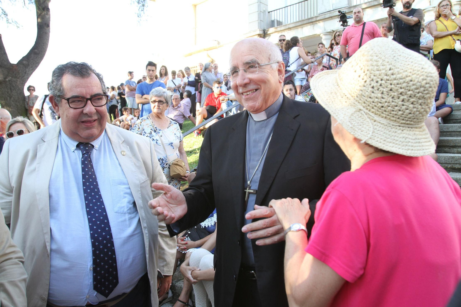 Imágenes de la bajada de La Cinta a la Catedral de La Merced