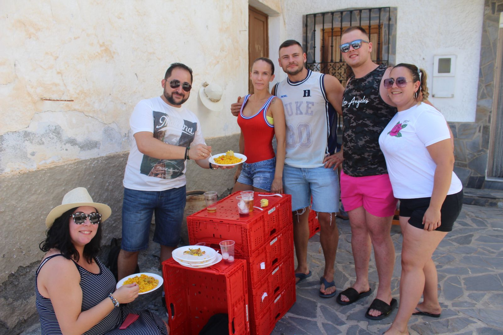 Fotogalería de la paella gigante de Velefique