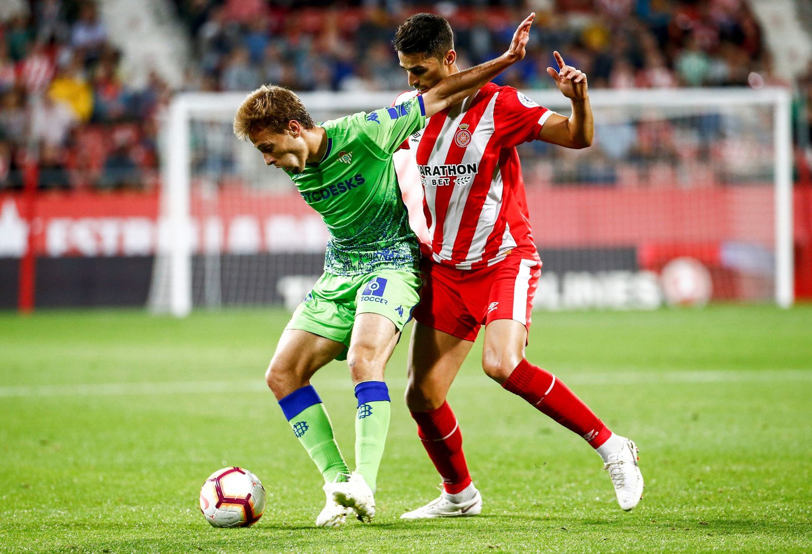 El Girona-Betis, en imágenes