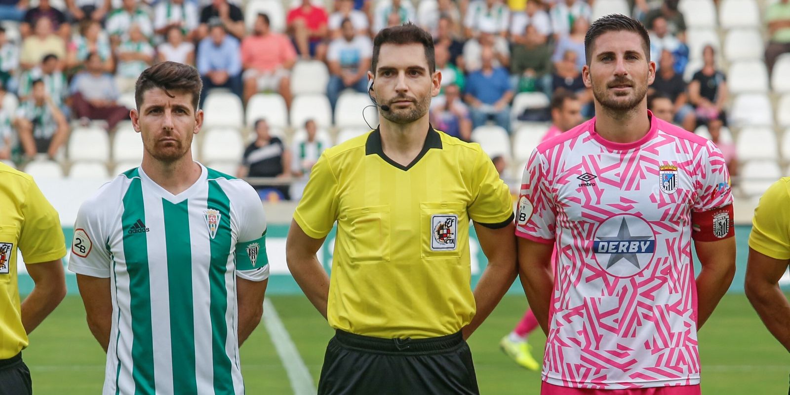 Muñoz Piedra, en un Córdoba CF - Badajoz en 2019 disputado en El Arcángel.