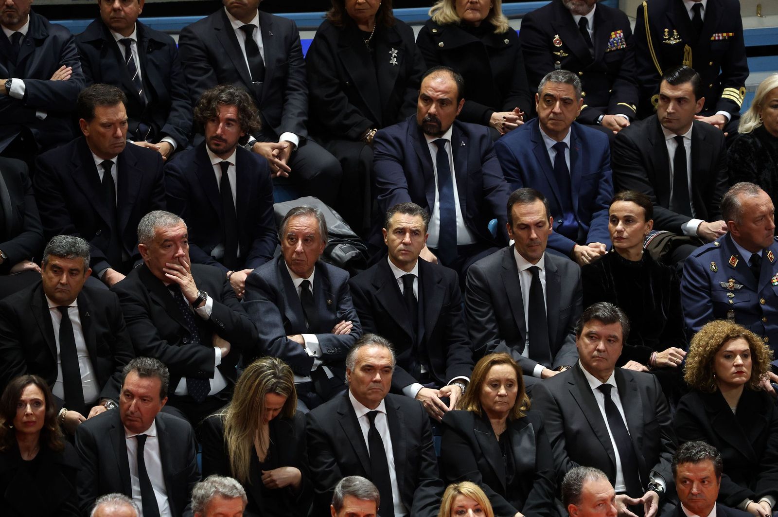 Fotografías de la misa funeral por las víctimas del accidente de tren en Adamuz