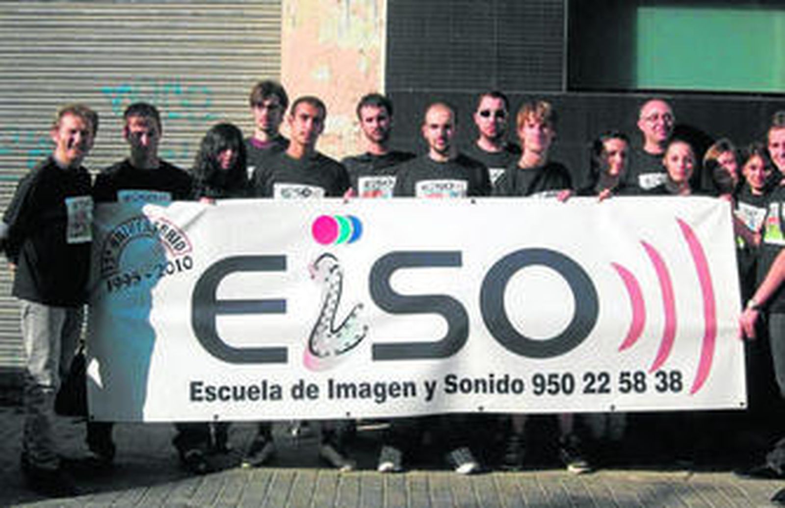 Los alumnos días previos al viaje.