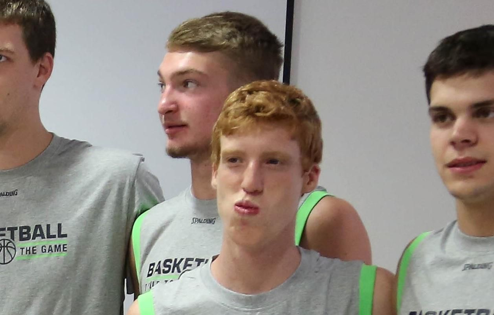 Domas Sabonis y Alberto Díaz.