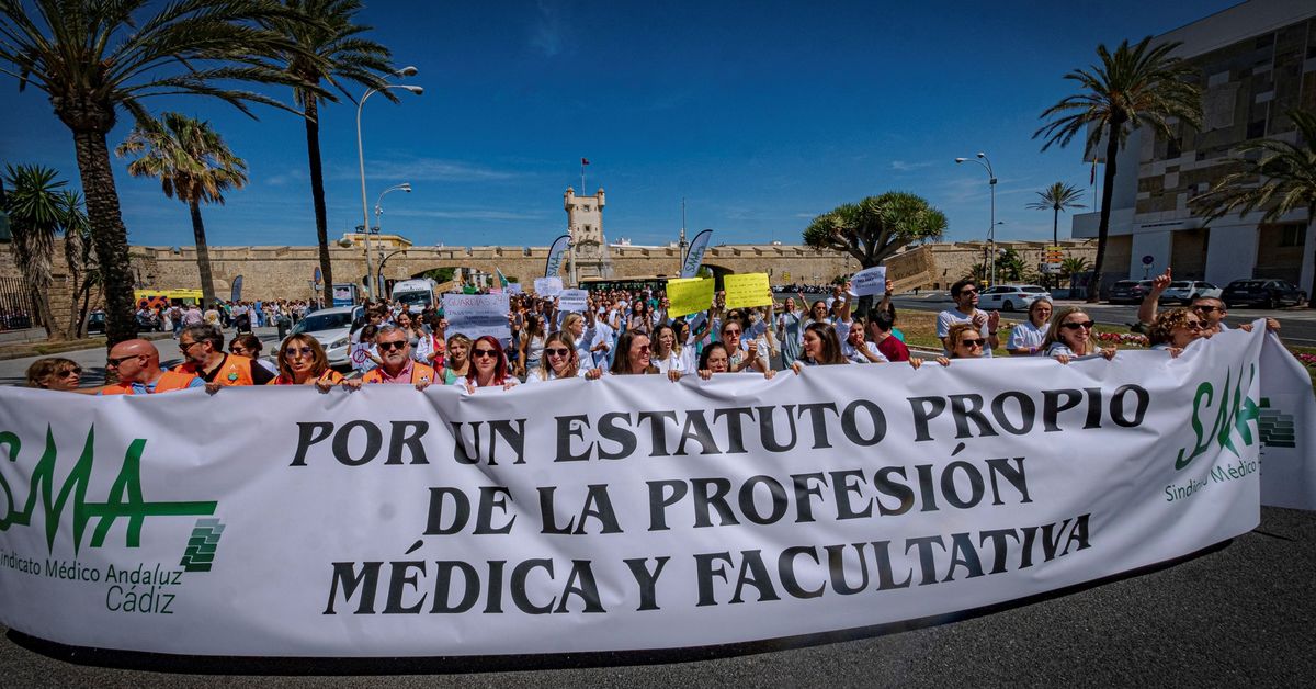 Los médicos gaditanos afrontarán una semana completa de huelga