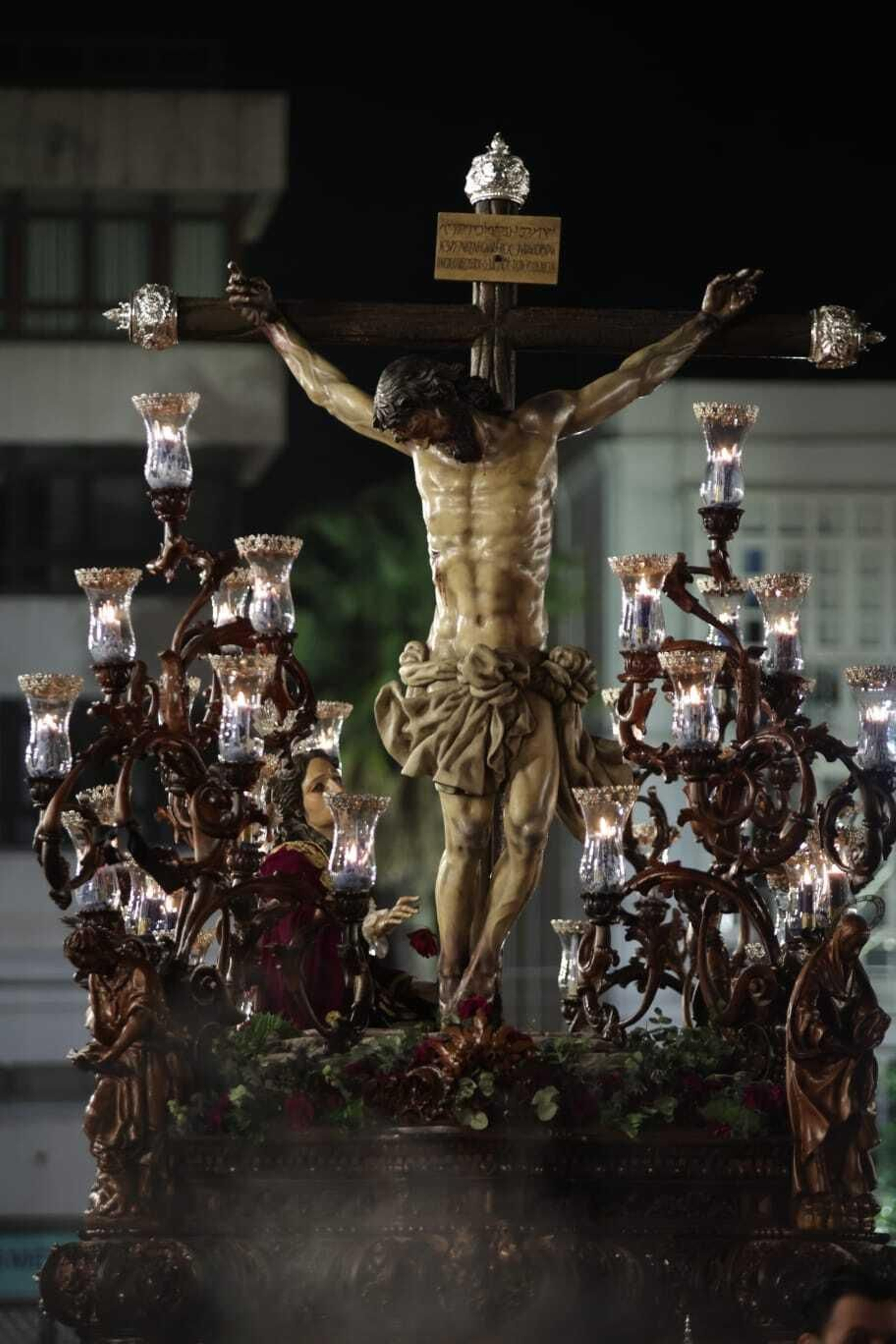 Las imágenes de la hermandad de los Desamparados de la Semana Santa de San Fernando 2023