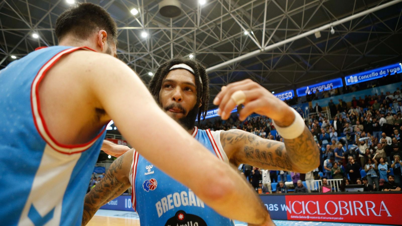 El Breogán Lugo-Unicaja Málaga, en fotos