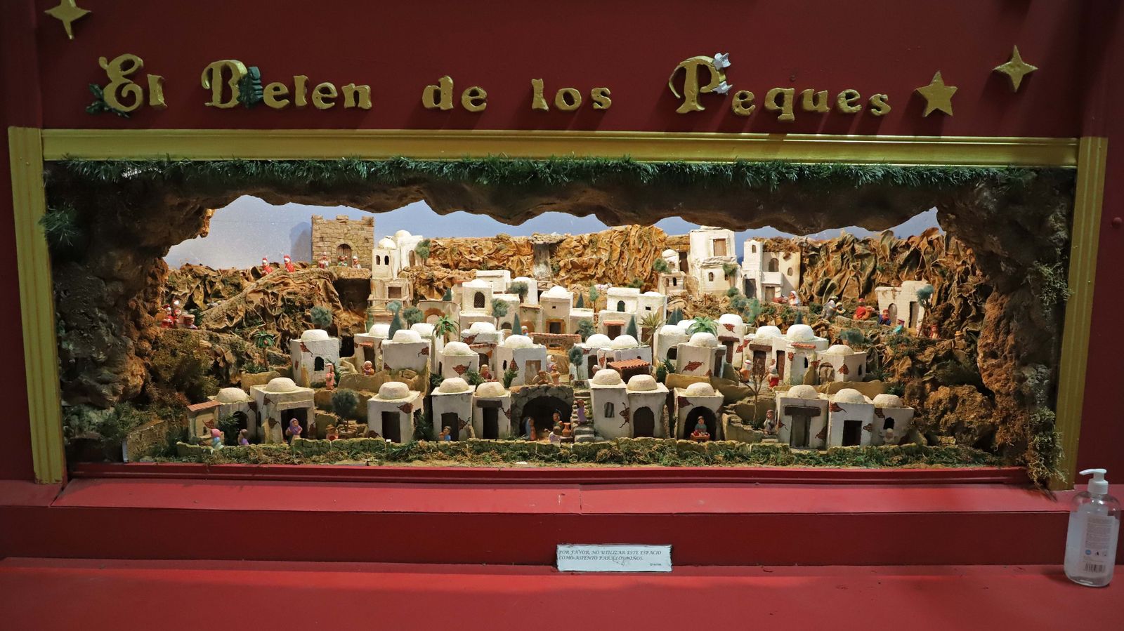 Fotos del Belén del Hotel Garrido en Algeciras