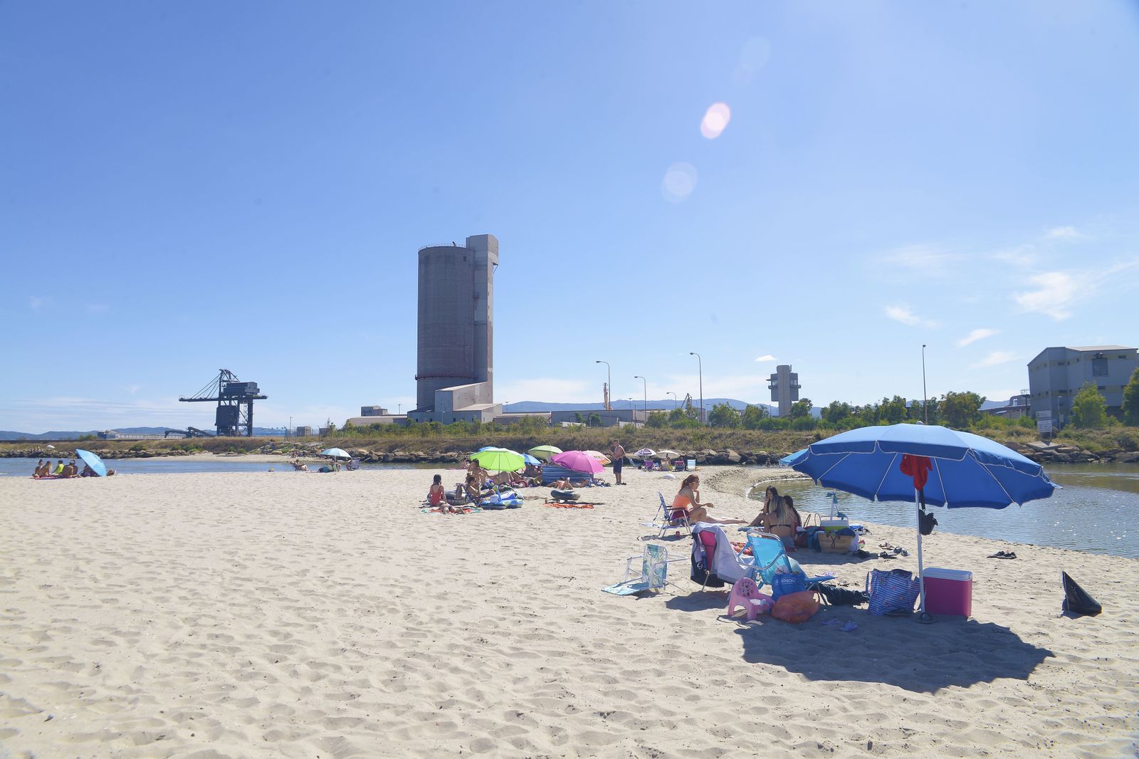 La playa de Guadarranque, en San Roque.