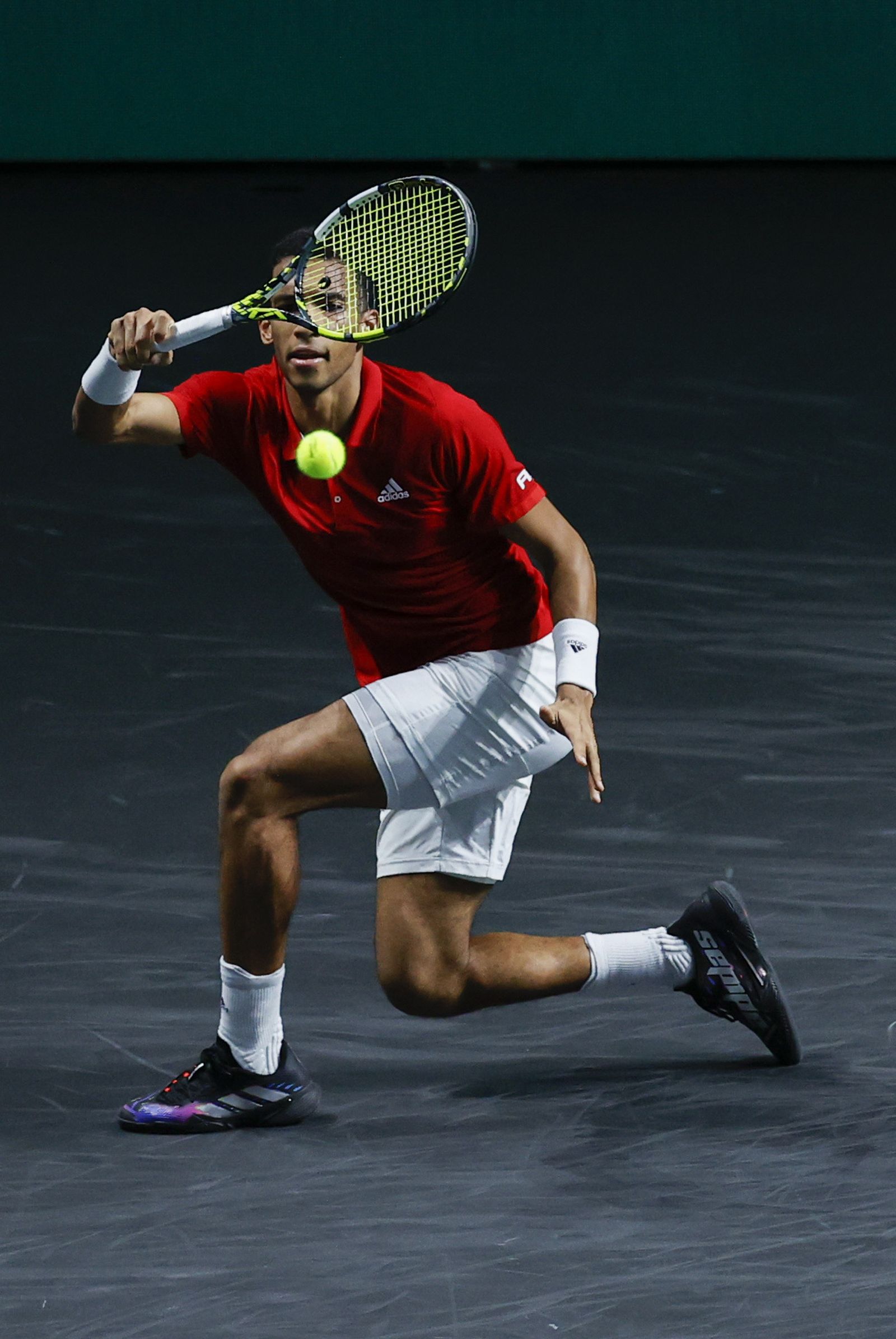 Felix Auger Aliassime - Otte en la Copa Davis de Málaga