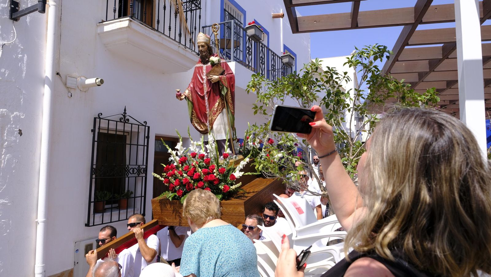 La Procesión de San Agustín en Mojácar, en imágenes