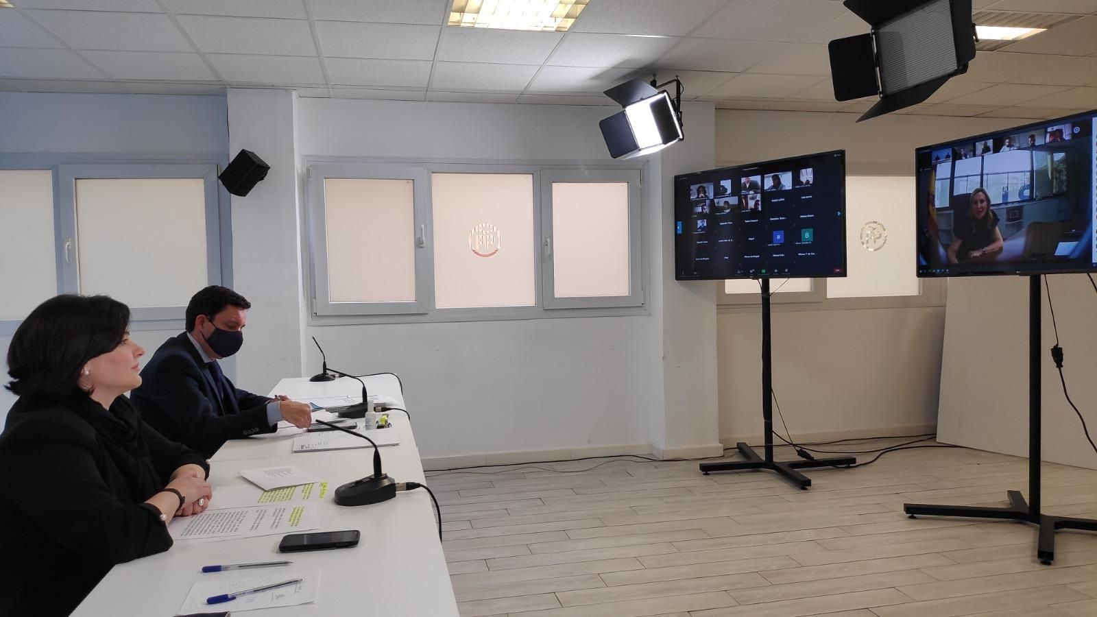 La celebración de la junta directiva provincial por la vía telemática