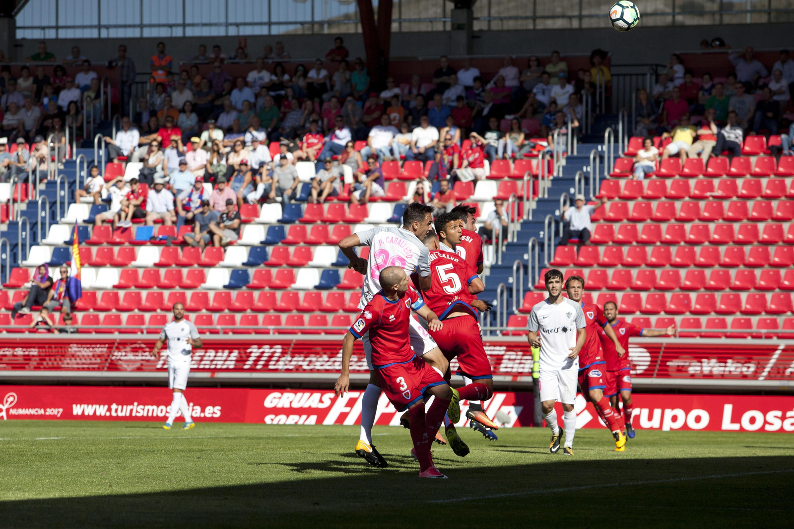 Las imágenes del Numancia-Almería