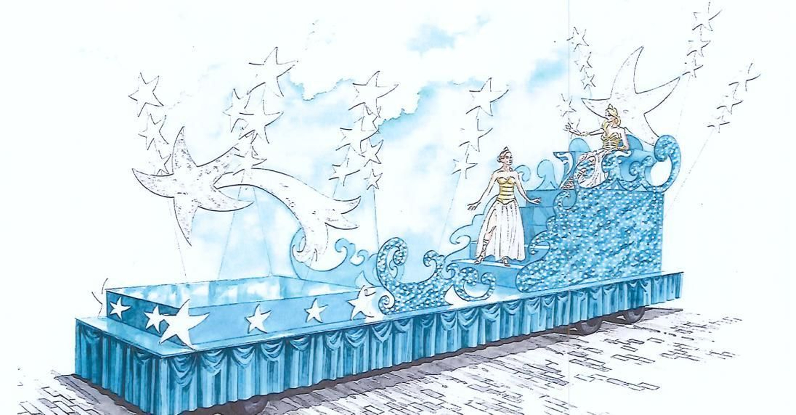 Así son las carrozas de la Cabalgata de Reyes de Cádiz 2024