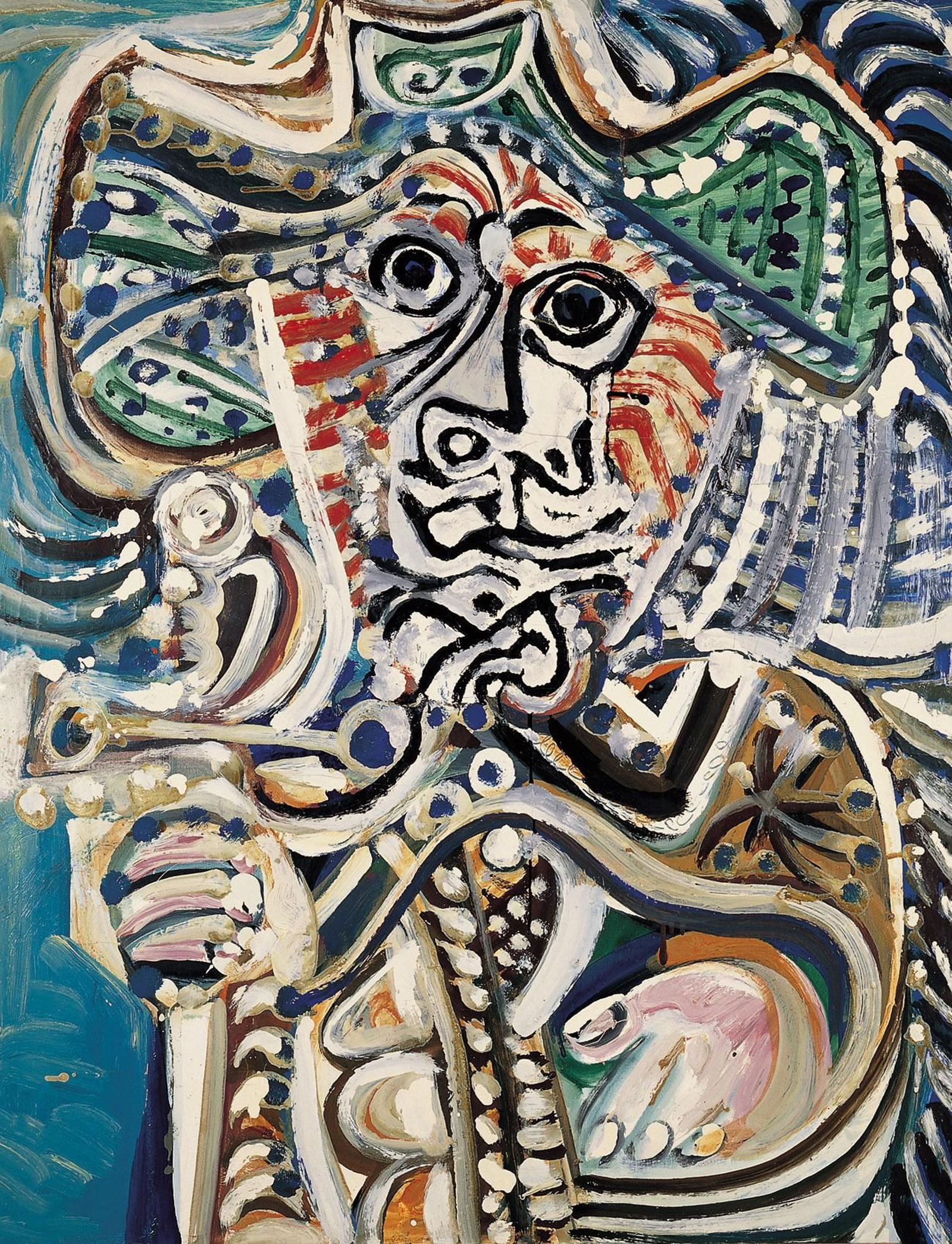 'Mosquetero con espada', Pablo Picasso 1972.