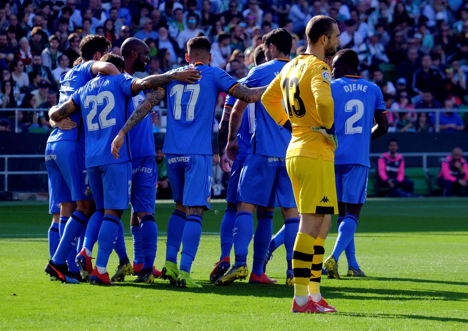 Las imágenes del Betis-Getafe