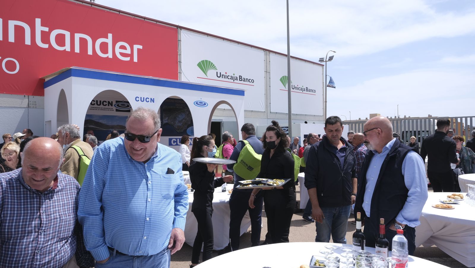 Imágenes de las jornadas de la CUCN sobre el agua en la Expolevante de Níjar.
